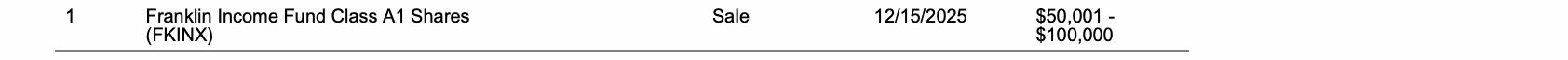 Row 1 of page 10 of the report, as printed