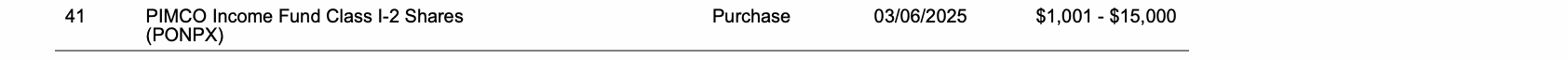 Row 41 of page 13 of the report, as printed